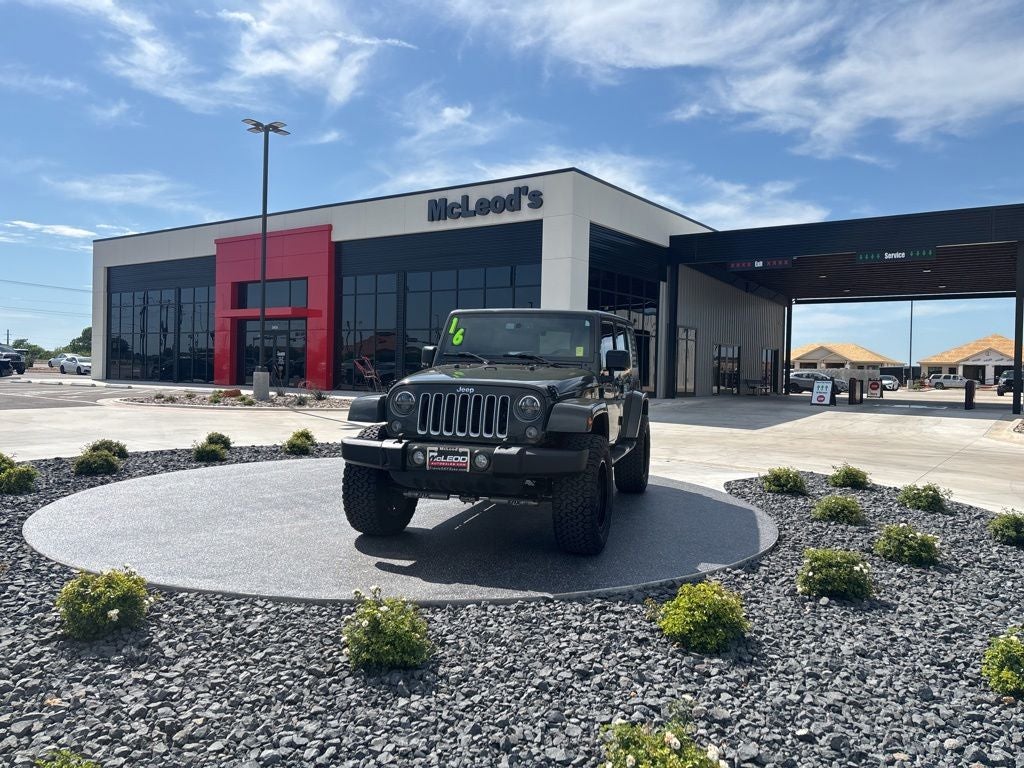 2016 Jeep Wrangler Unlimited Sahara