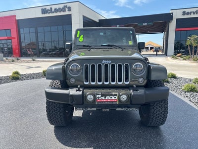 2016 Jeep Wrangler Unlimited Sahara