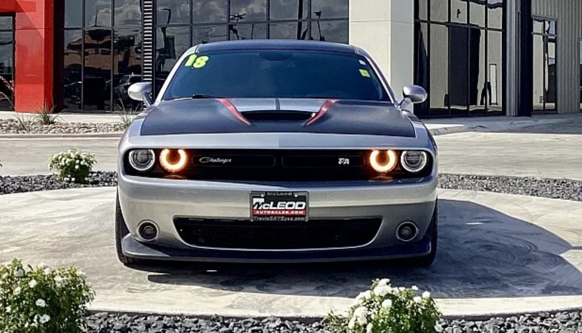 Dodge Muscle Car Front View